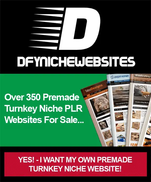 make money with done for you niche websites