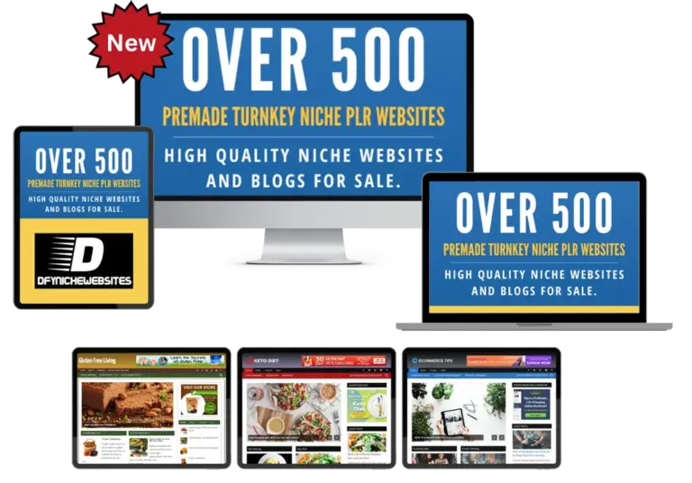 premade niche websites for sale