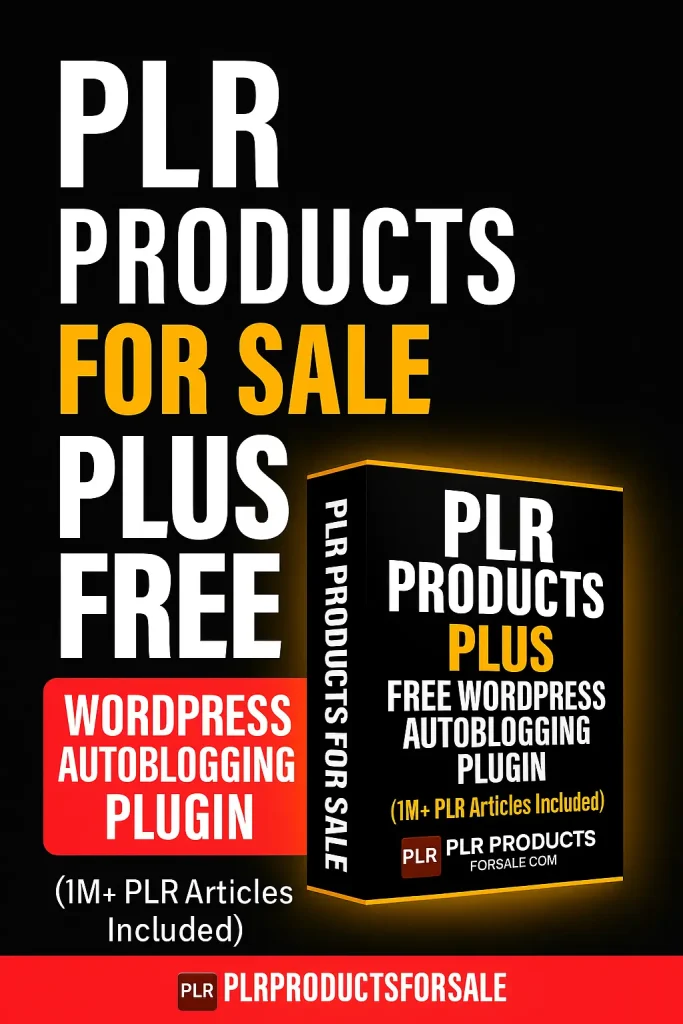 PLR Products for Sale