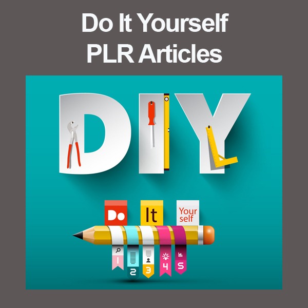 do it yourself plr articles