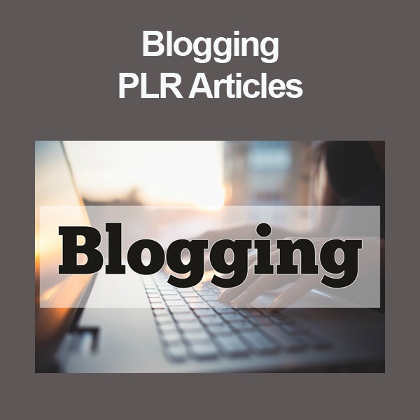 blogging plr articles