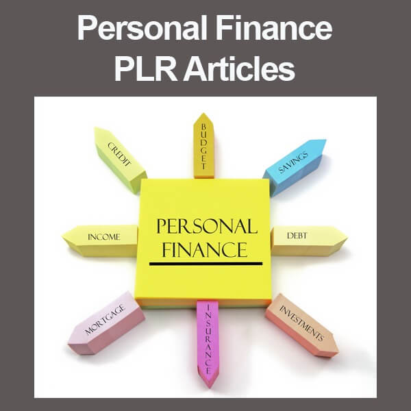 personal finance plr articles