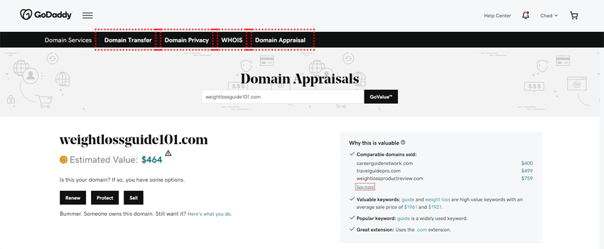 weight loss affiliate niche website for sales