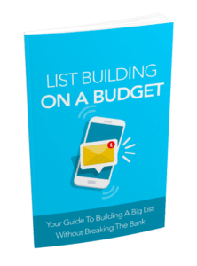 List Building On A Budget Ebook